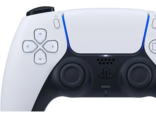 Mando PS5 - Sony Dualsense V2, Para PlayStation 5 y PC, Bluetooth, Retroalimentación háptica, Blanco
