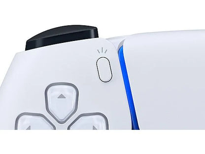 Mando PS5 - Sony Dualsense V2, Para PlayStation 5 y PC, Bluetooth, Retroalimentación háptica, Blanco
