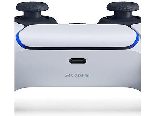 Mando PS5 - Sony Dualsense V2, Para PlayStation 5 y PC, Bluetooth, Retroalimentación háptica, Blanco