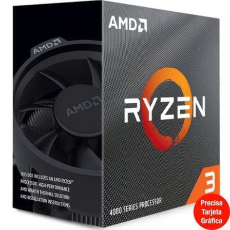 Procesador AMD Ryzen 3-4100 3.80GHz Socket AM4