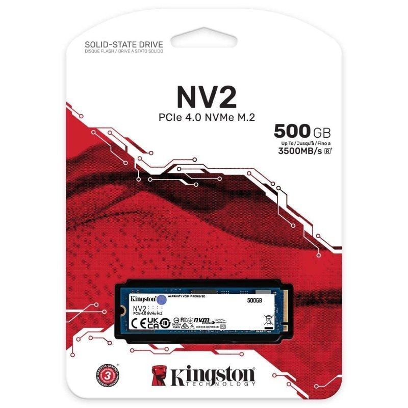 Disco SSD Kingston NV2 500GB/ M.2 2280 PCIe NVMe