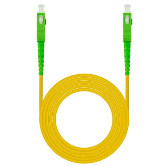 Cable de Fibra Óptica G657A2 Nanocable 10.20.0001/ LSZH/ 1m/ Amarillo