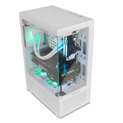 Caja Gaming Semitorre Nox Hummer Vision/ Blanca