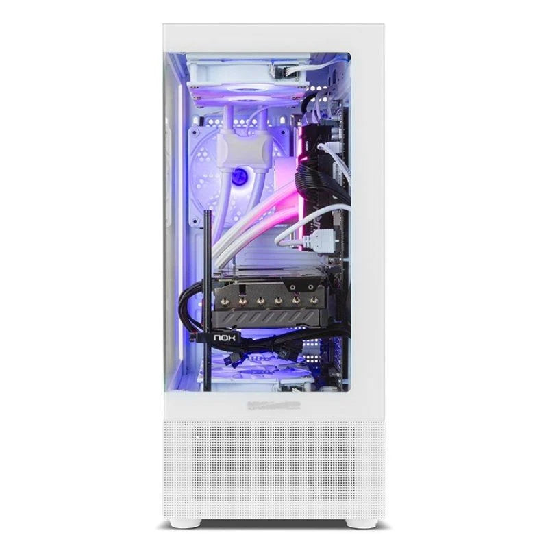 Caja Gaming Semitorre Nox Hummer Vision/ Blanca