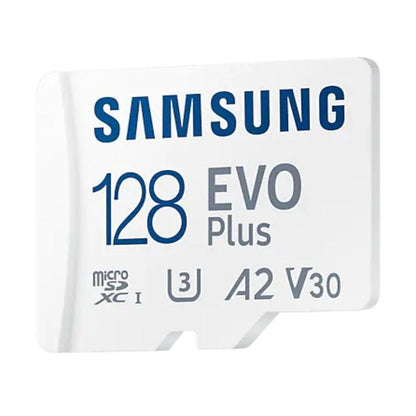 Tarjeta de Memoria Samsung EVO Plus 2023 128GB microSD XC con Adaptador/ Clase 10/ 160MBs