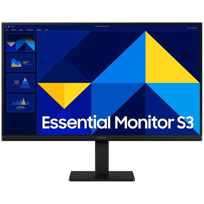 Monitor Profesional Samsung Essential Monitor S3 S24D300GAU/ 24"/ Full HD/ Negro