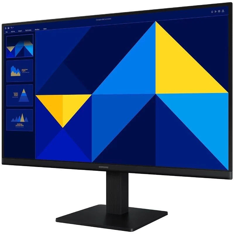 Monitor Profesional Samsung Essential Monitor S3 S24D300GAU/ 24"/ Full HD/ Negro