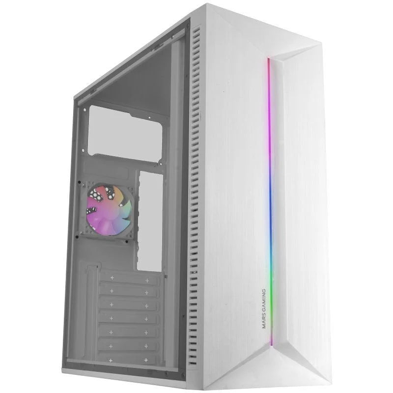 Caja Gaming Semitorre Mars Gaming MC-BLAZE/ Blanca