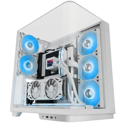 Caja Gaming Torre Mars Gaming MC-INFINIO/ Blanca