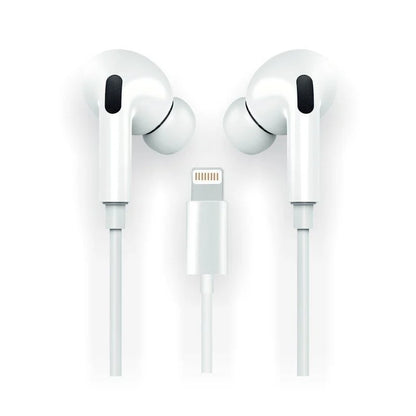 Auriculares Intrauditivos Tech One Tech earTECH HOP TEC1202/ con Micrófono/ Lightning/ Blancos