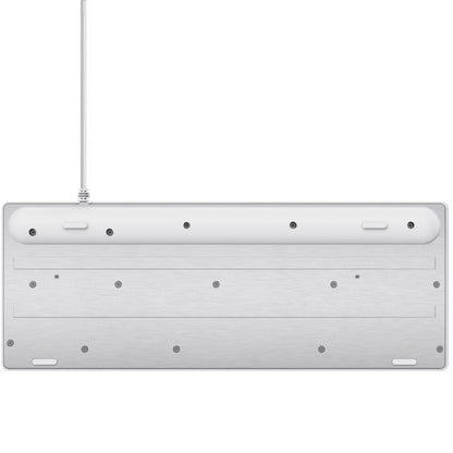 Teclado Gaming Trust Gaming GXT 833W Thado TKL/ Blanco