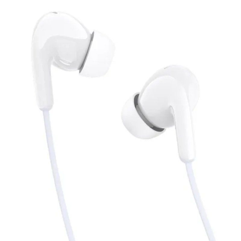 Auriculares Intrauditivos Xiaomi Earphones Tipo-C/ con Micrófono/ USB Tipo-C/ Blancos